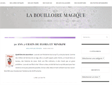 Tablet Screenshot of books.bouilloiremagique.net